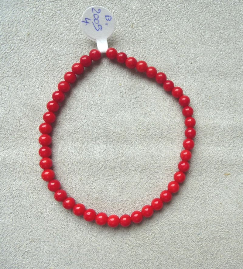 Miniature : Bracelet Corail Bambou B.2009