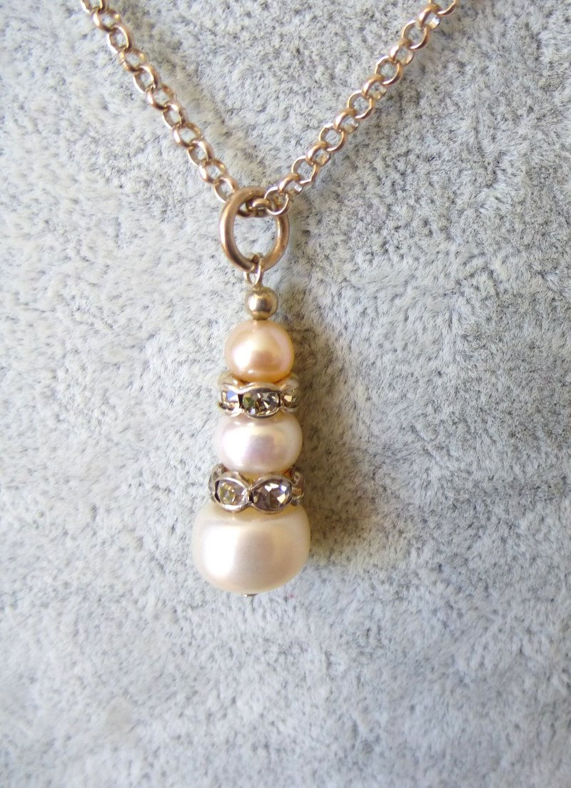 Miniature : Pendentif Perle eau douce P.1747