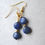 Miniature : Boucles Lapis-Lazuli Bo.026