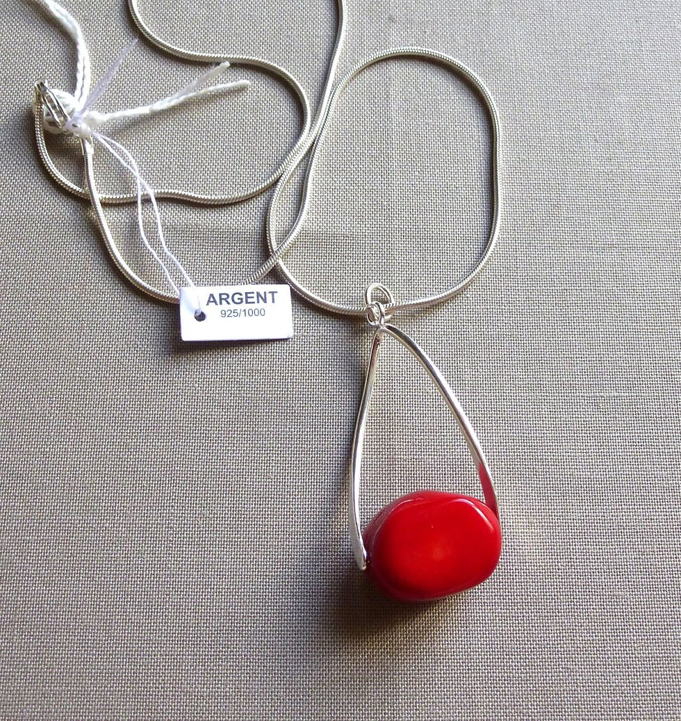 Miniature : Pendentif Corail bambou P.2209