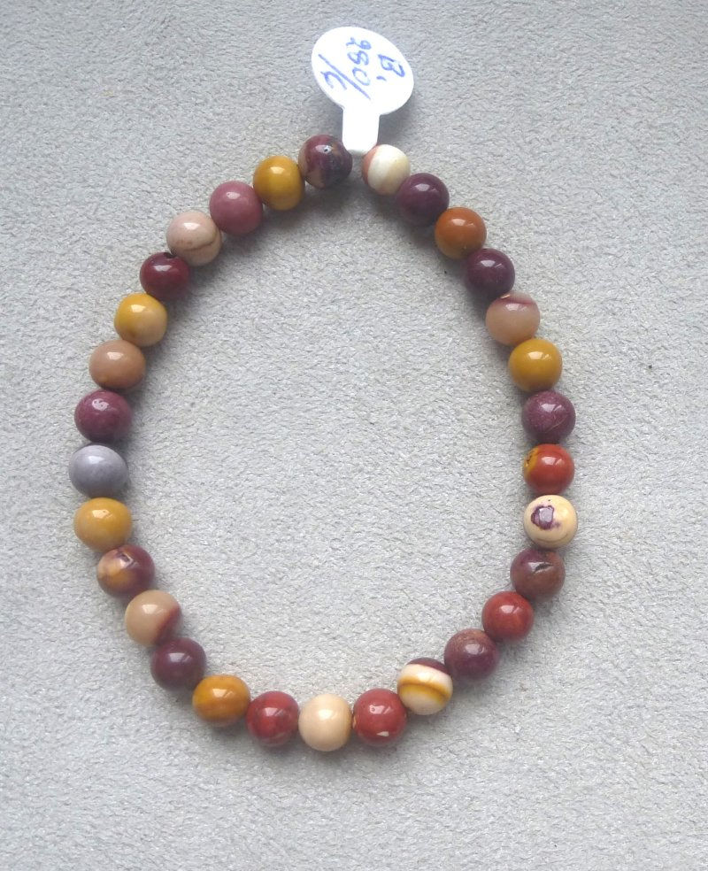 Miniature : Bracelet Jaspe Mokaïte B.280