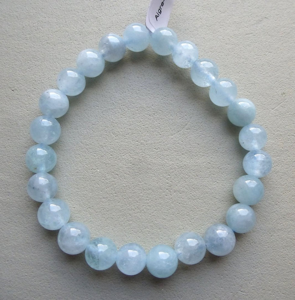 Miniature : Bracelet Aigue-Marine AA B.2178