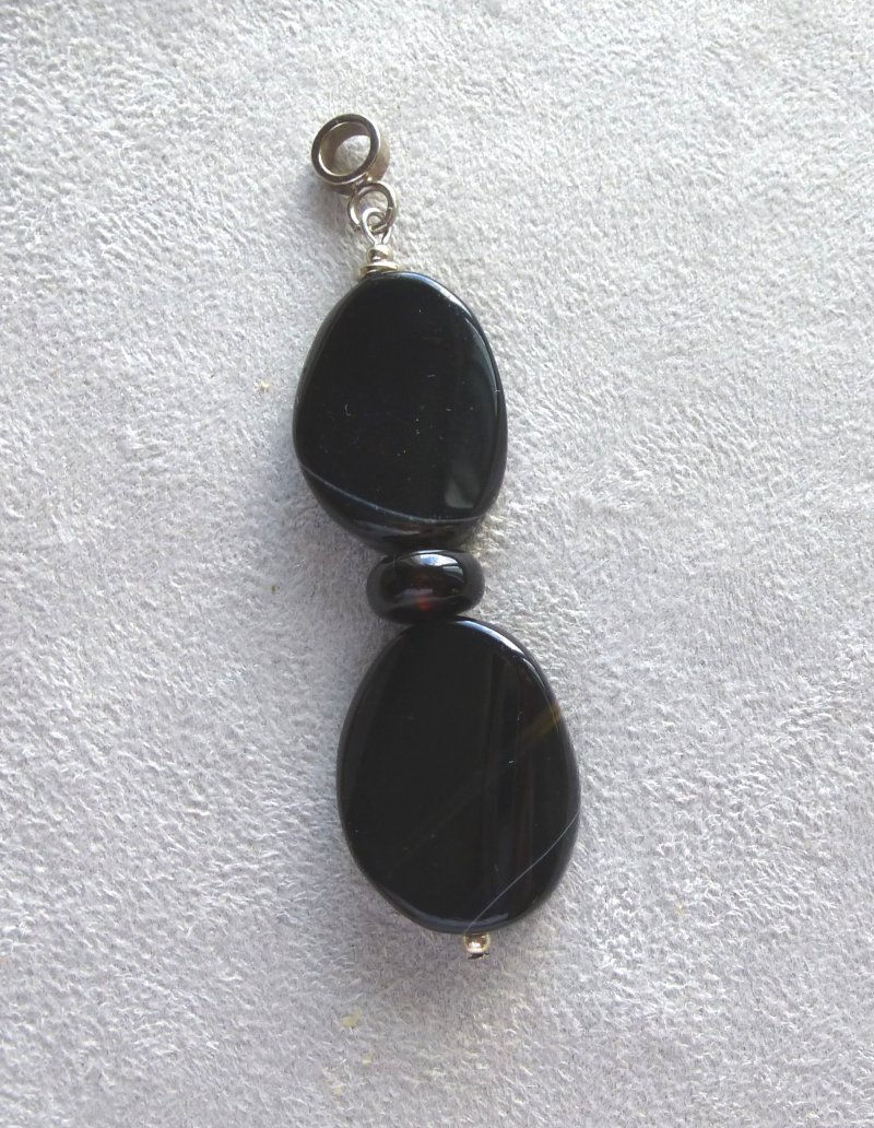 Pendentif Onyx P.2044