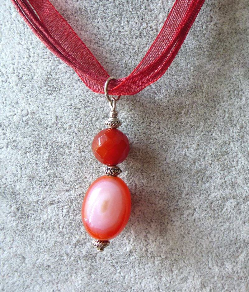 Pendentif Cornaline P.1215