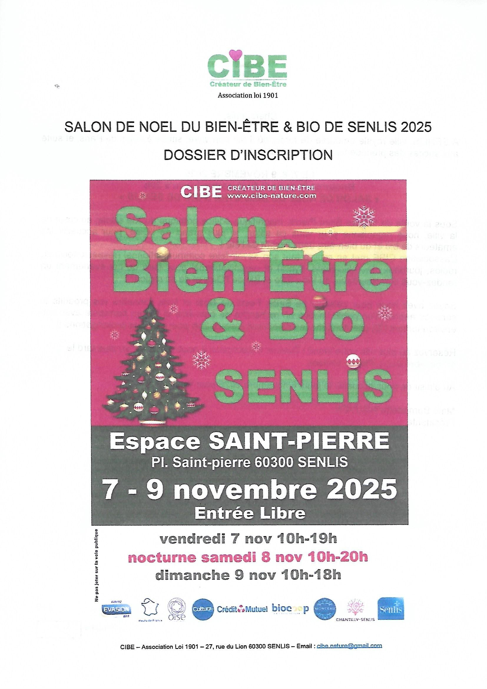 Actualités Salon Espace St-Pierre Senlis Nov.2025