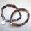 Miniature : Bracelet Agate marron  B.178