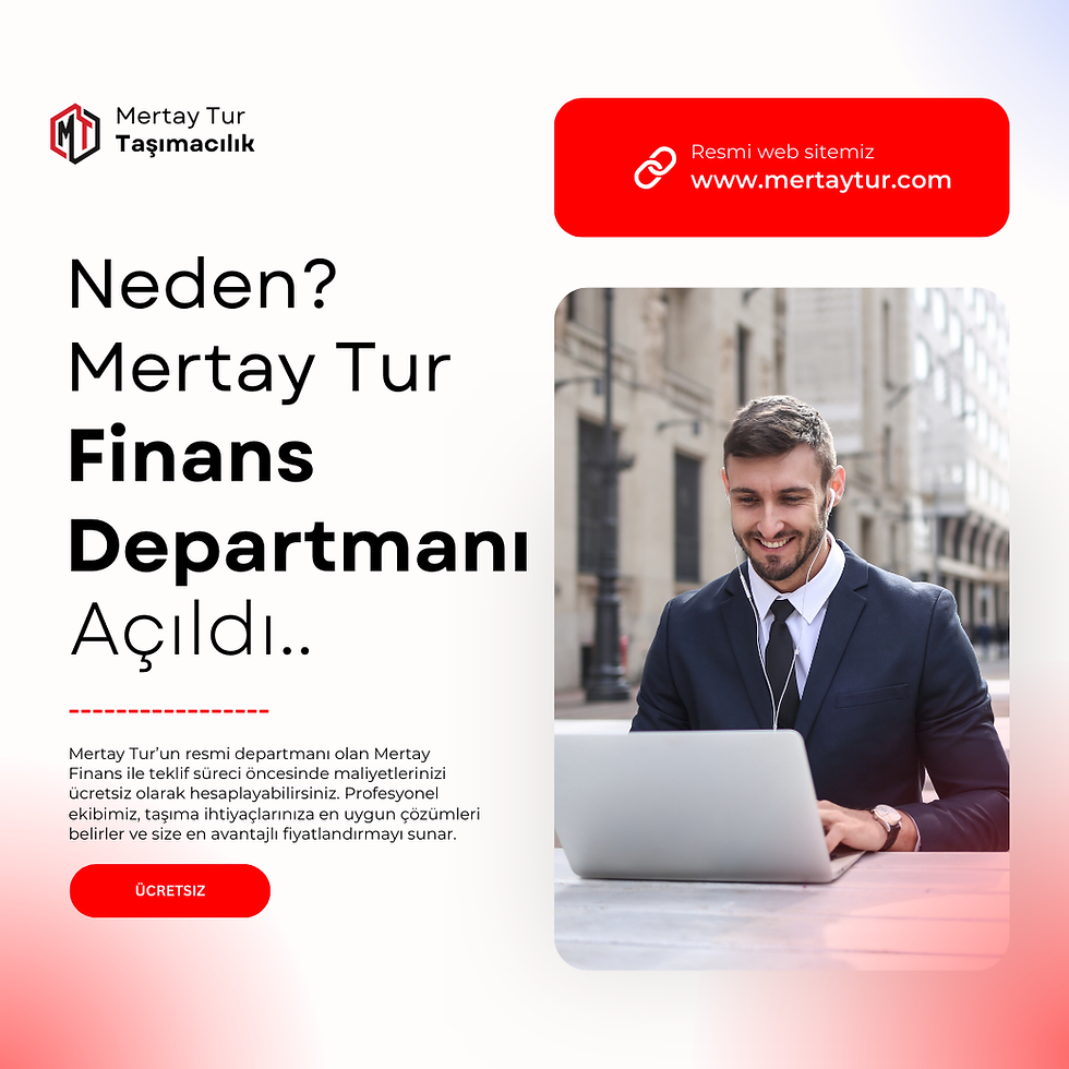 MERTAY TUR FİNANS DEPARTMANI