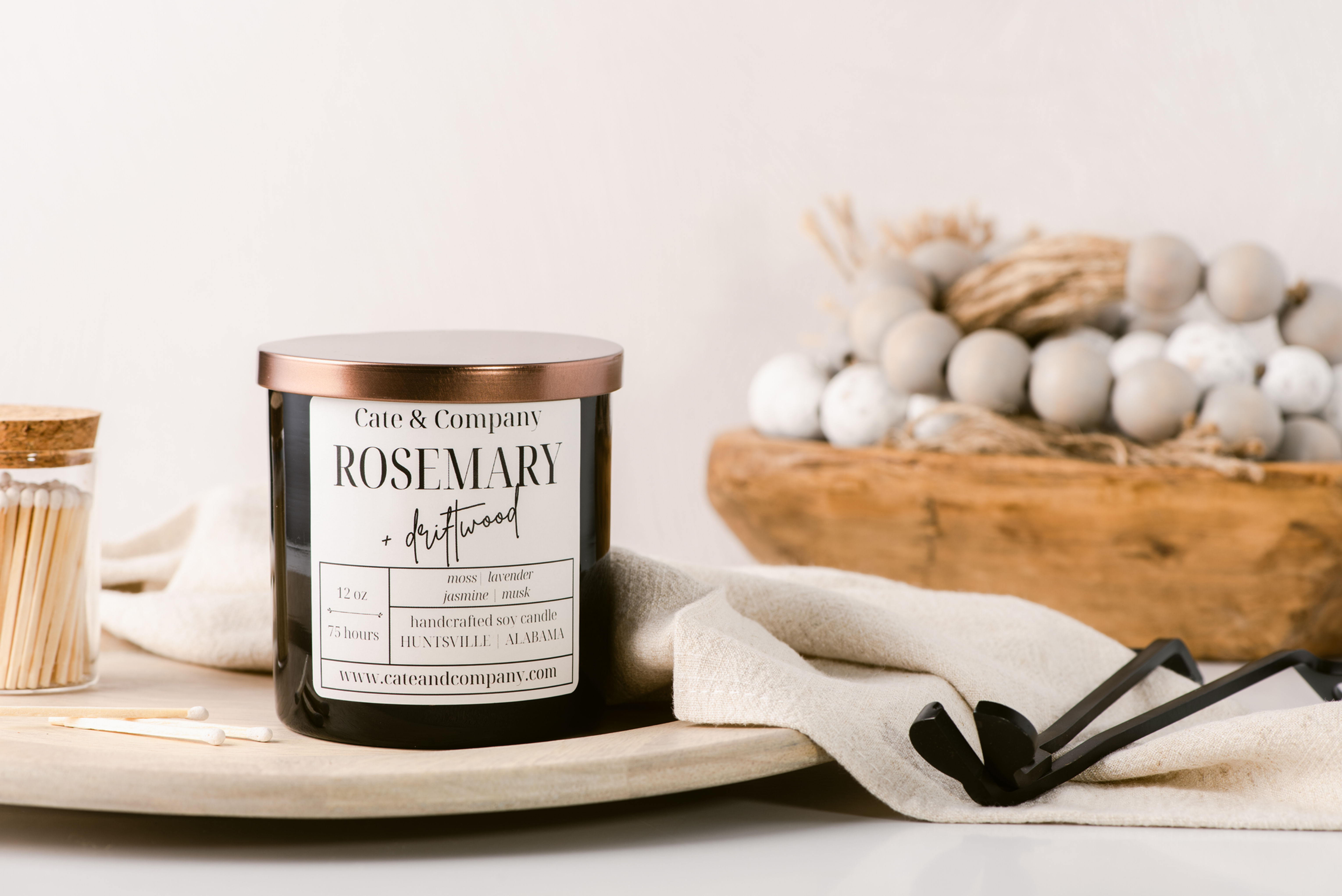 Rosemary + Driftwood