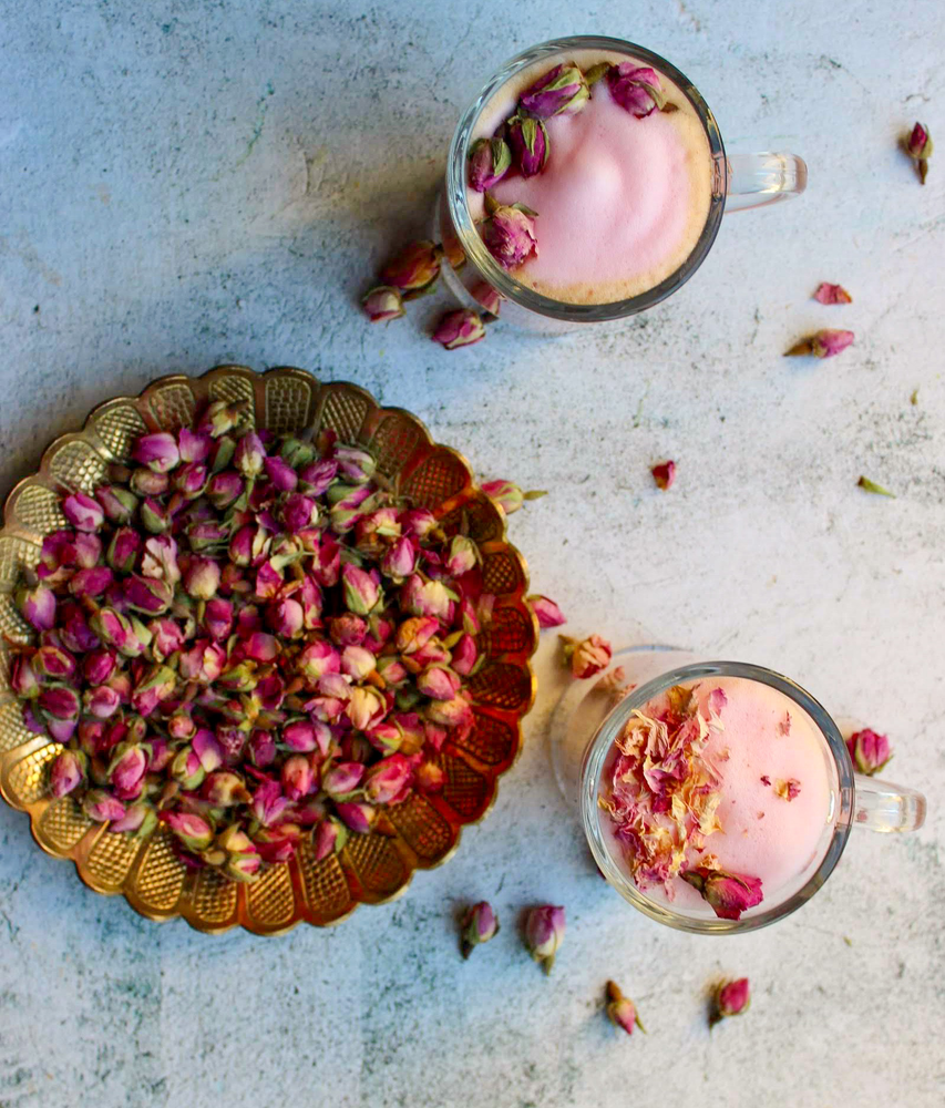 Rose Chai Latte