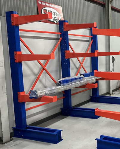 Timber Slab Rack Timber rack long span storage