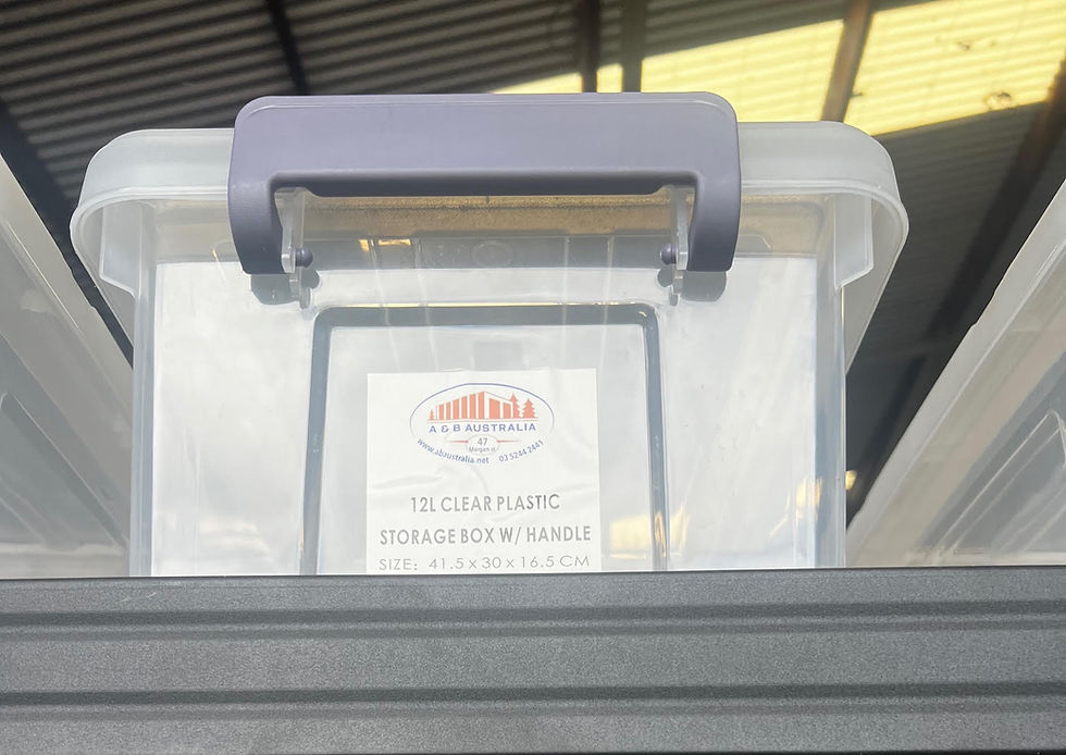 Thumbnail: Clear Plastic Storage Box