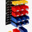 Thumbnail: Wall Mounted Louvre Panel & 16 Storage Bins