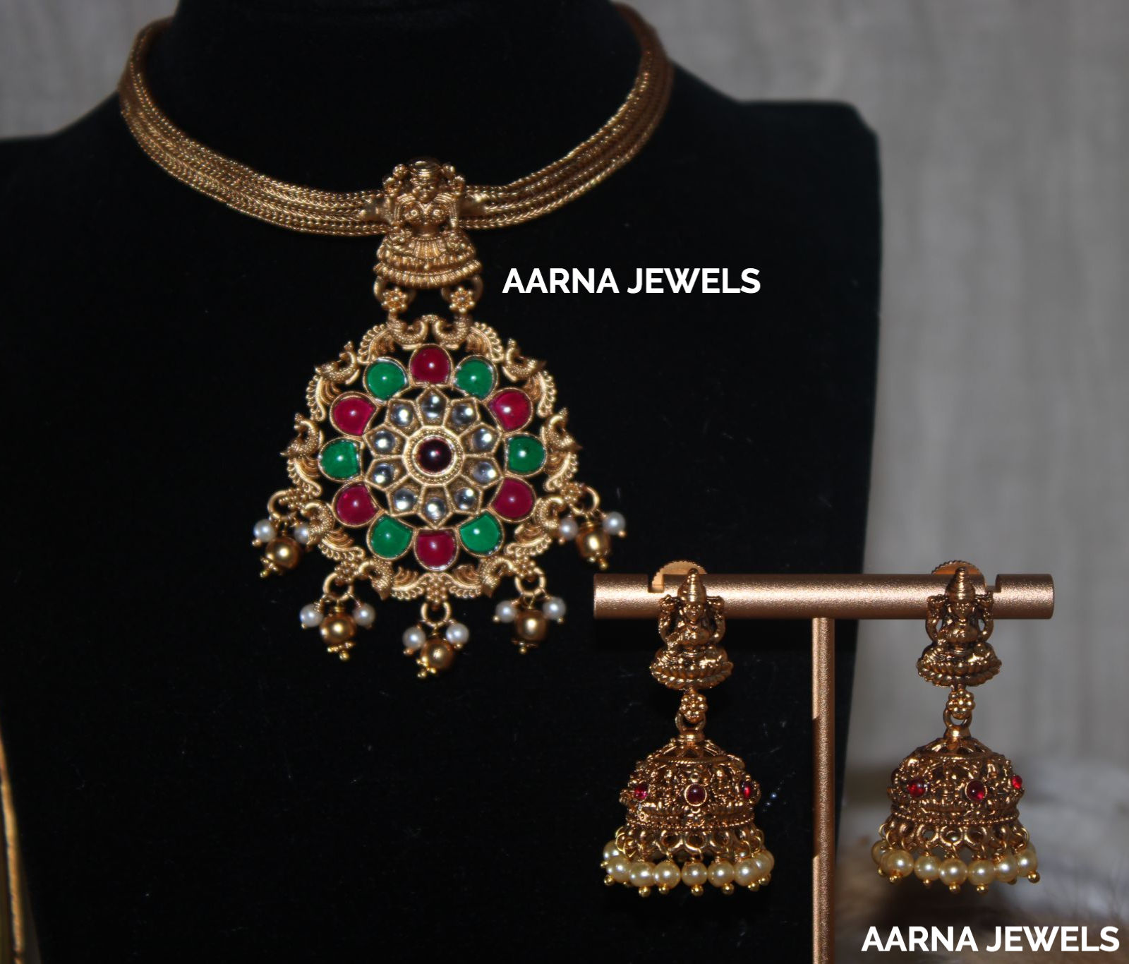 Lakshmi Necklace Set