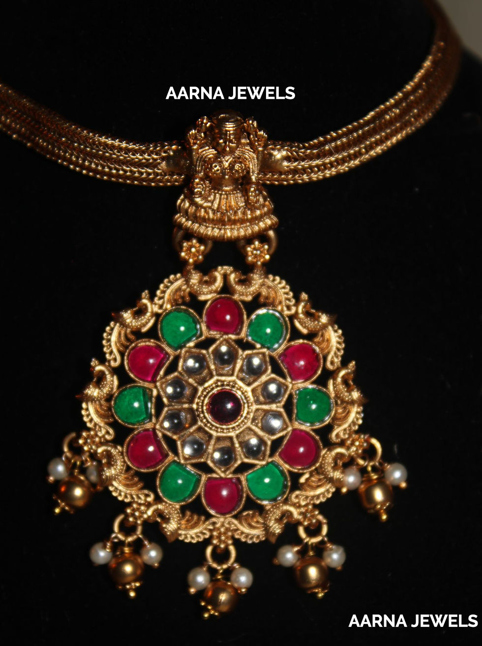 Thumbnail: Lakshmi Necklace Set