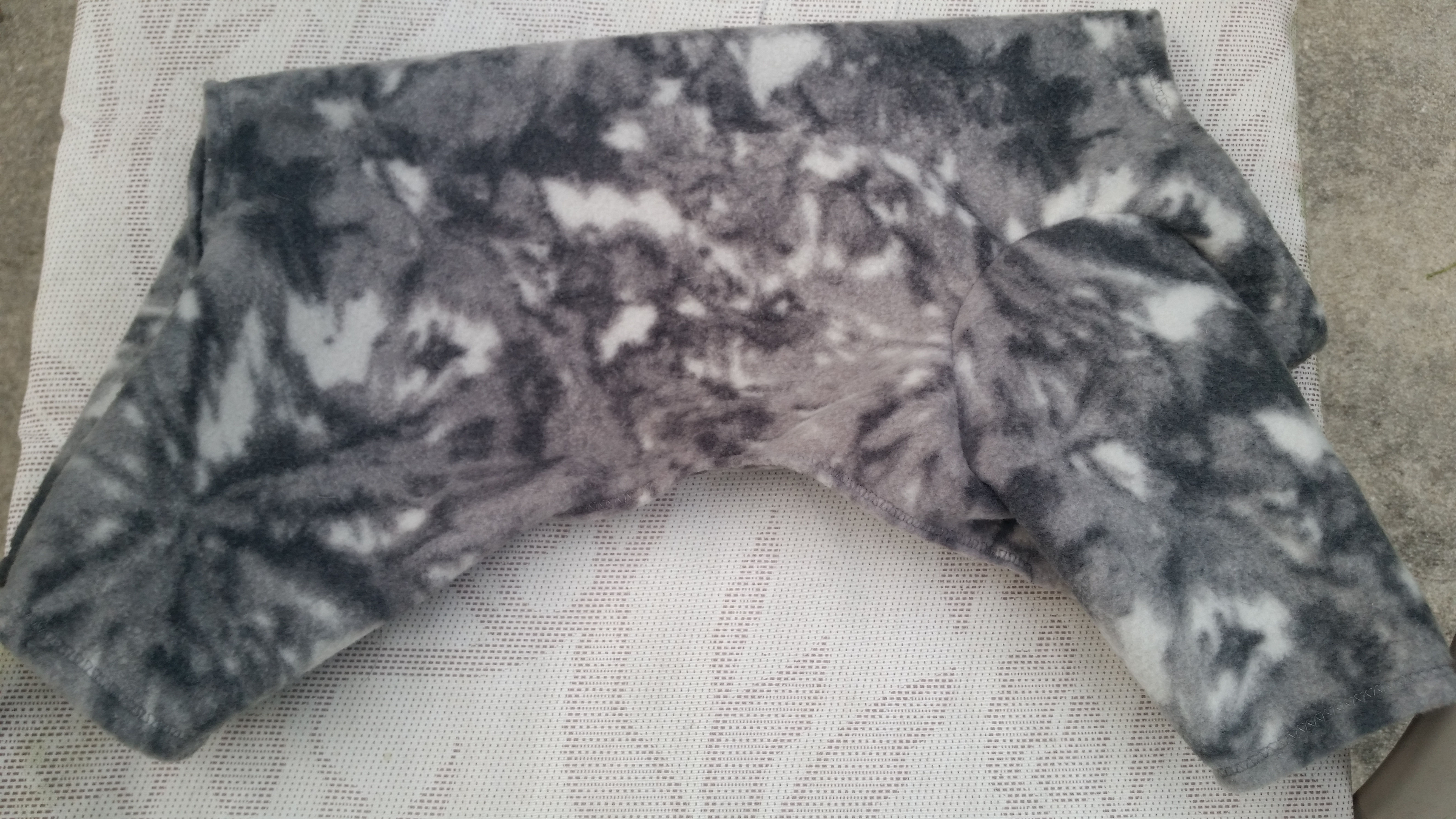 Gray Tie Dyed Jammies XS-Med