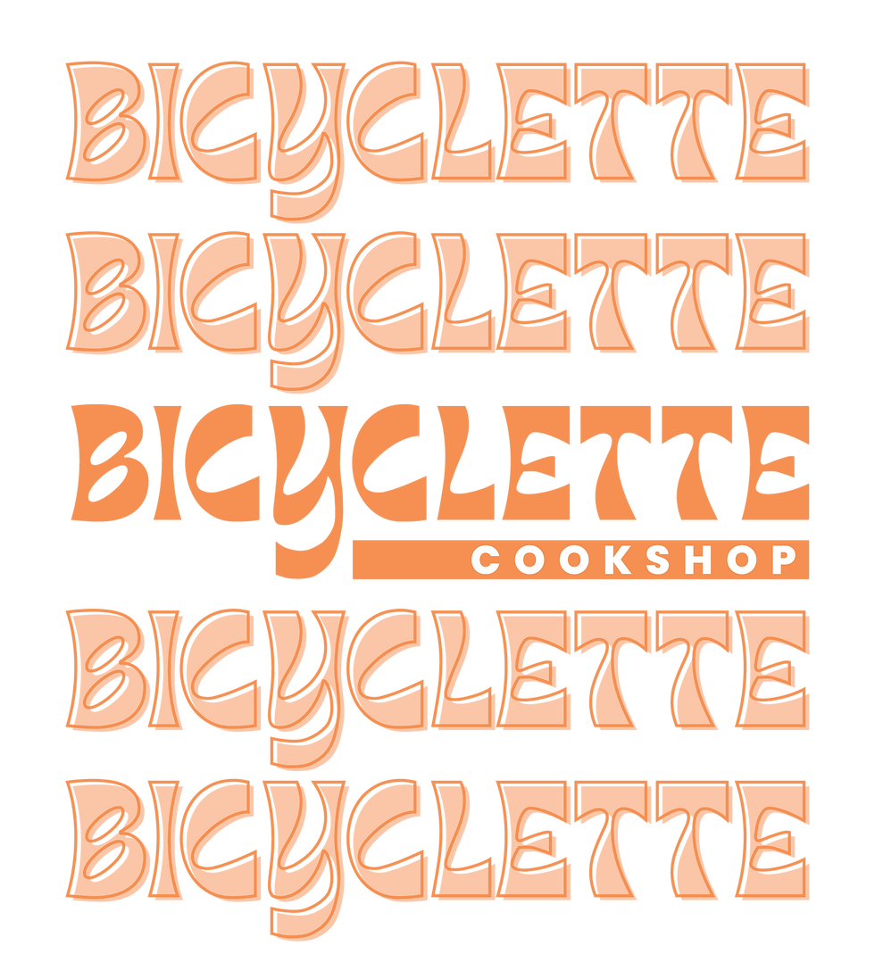 MENUS Bicyclette Cookshop MENUS Bicyclette Cookshop