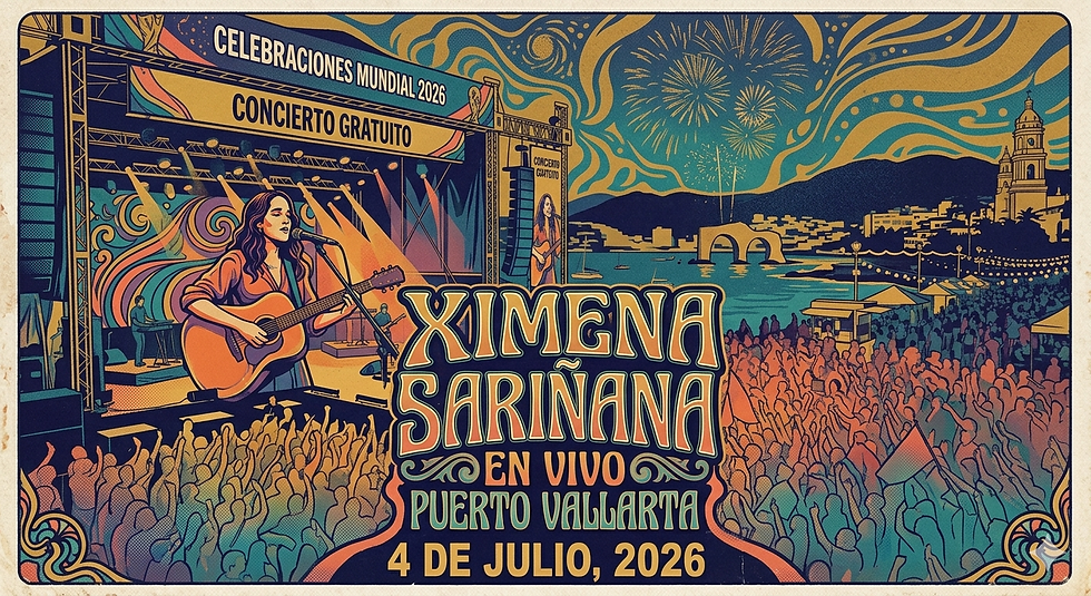 Ximena Sariñana en Puerto Vallarta