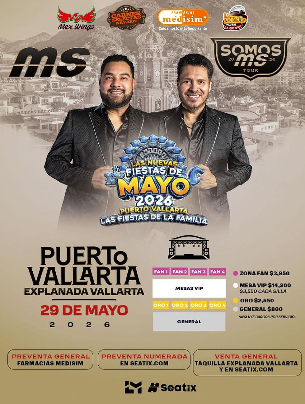 Banda MS en Puerto Vallarta