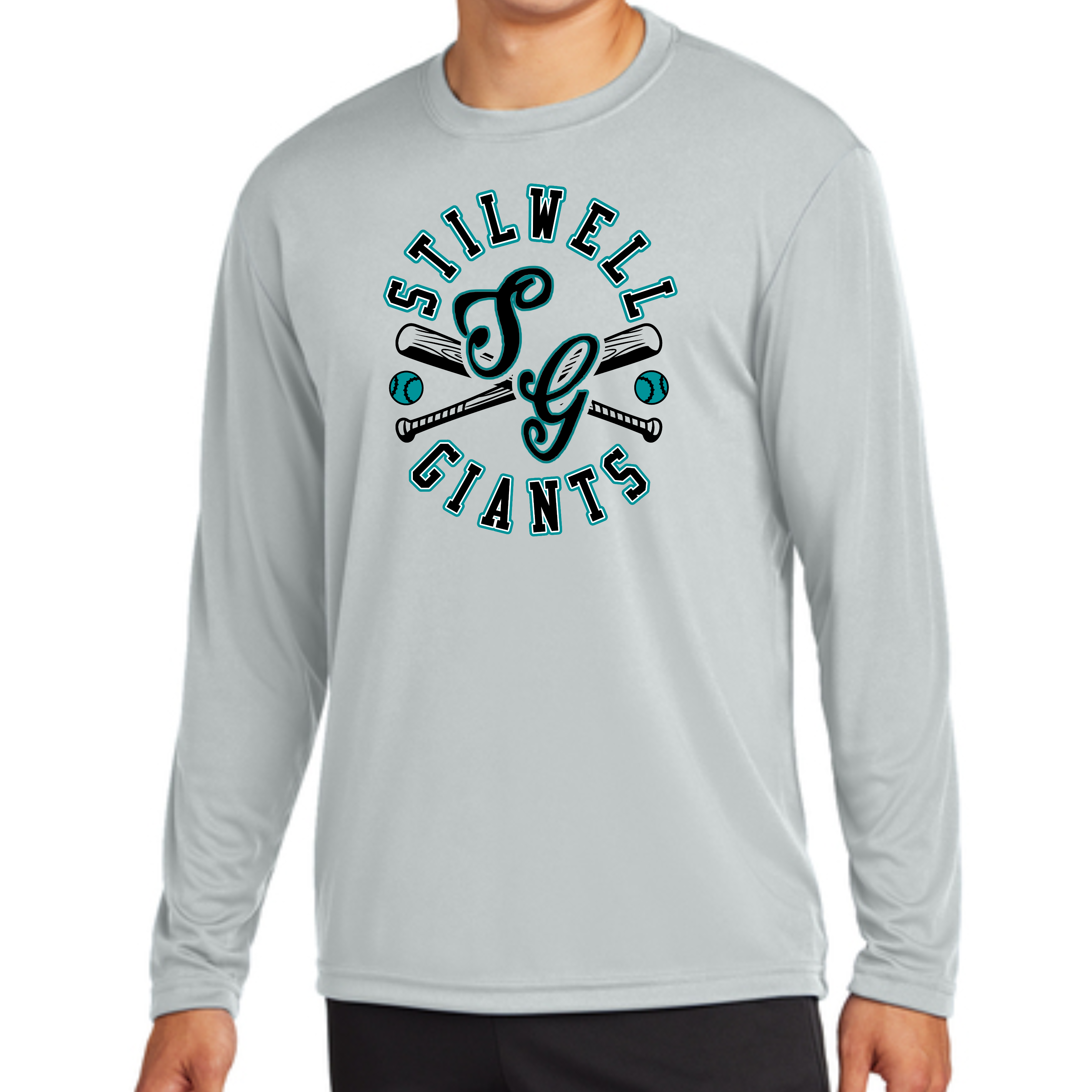 Silver Long sleeve 100% polyester 