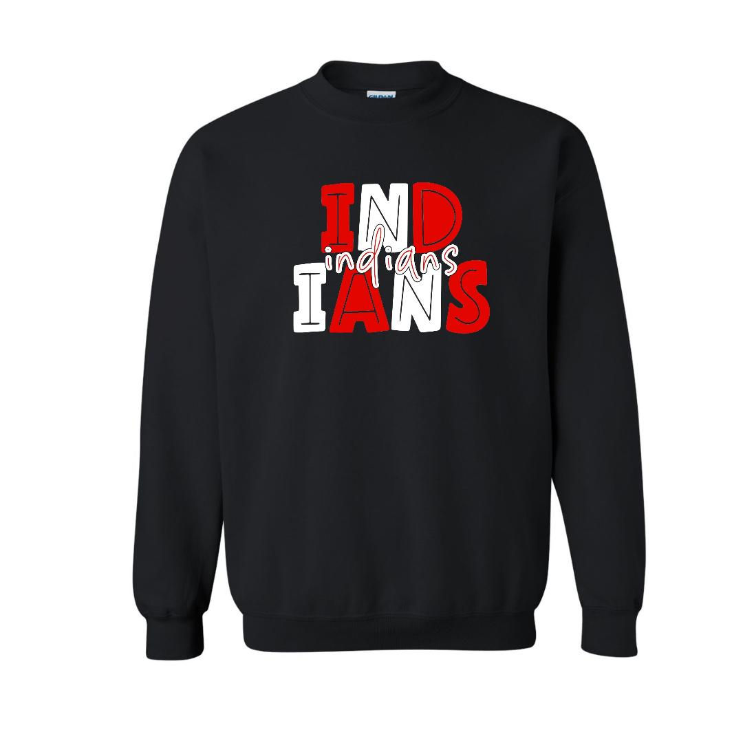 "Pressletter" Indians Sweatshirt