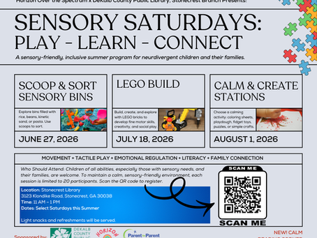 Sensory Saturdays was created to provide meaningful opportunities for movement, creativity, emotional regulation, literacy, and family connection in a calm, welcoming environment.