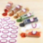 Plastic Spice Jar, Cap & Labels