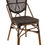 Miniature : Chaise Dax look marron fonçé