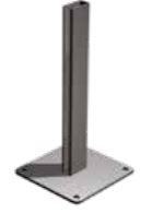 Miniature : Claustra Taormina structure aluminium et vitrage transparent, protection coupe-vent pour grandes terrasses de restaurant