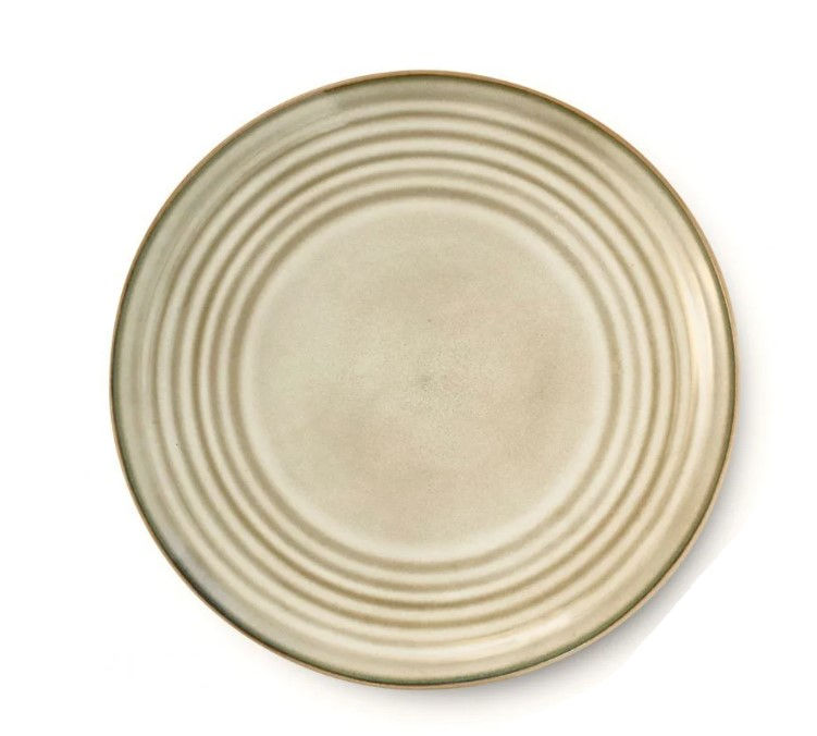 Miniature : assiette professionnelle Flow sable finition texturée pour restaurant moderne