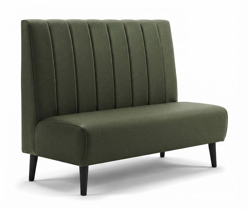 Miniature : Banquette Girona - couture vertical - tissu gava