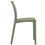 Miniature : Chaise Maya olive pour terrasse de restaurant – chaise extérieure empilable CHR