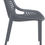 Miniature : Chaise AIR Gris foncé Monobloc en polypropylène