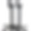 Miniature : Pied de table modena 4 anthracite