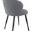 Miniature : Fauteuil Angéle gris fonçé