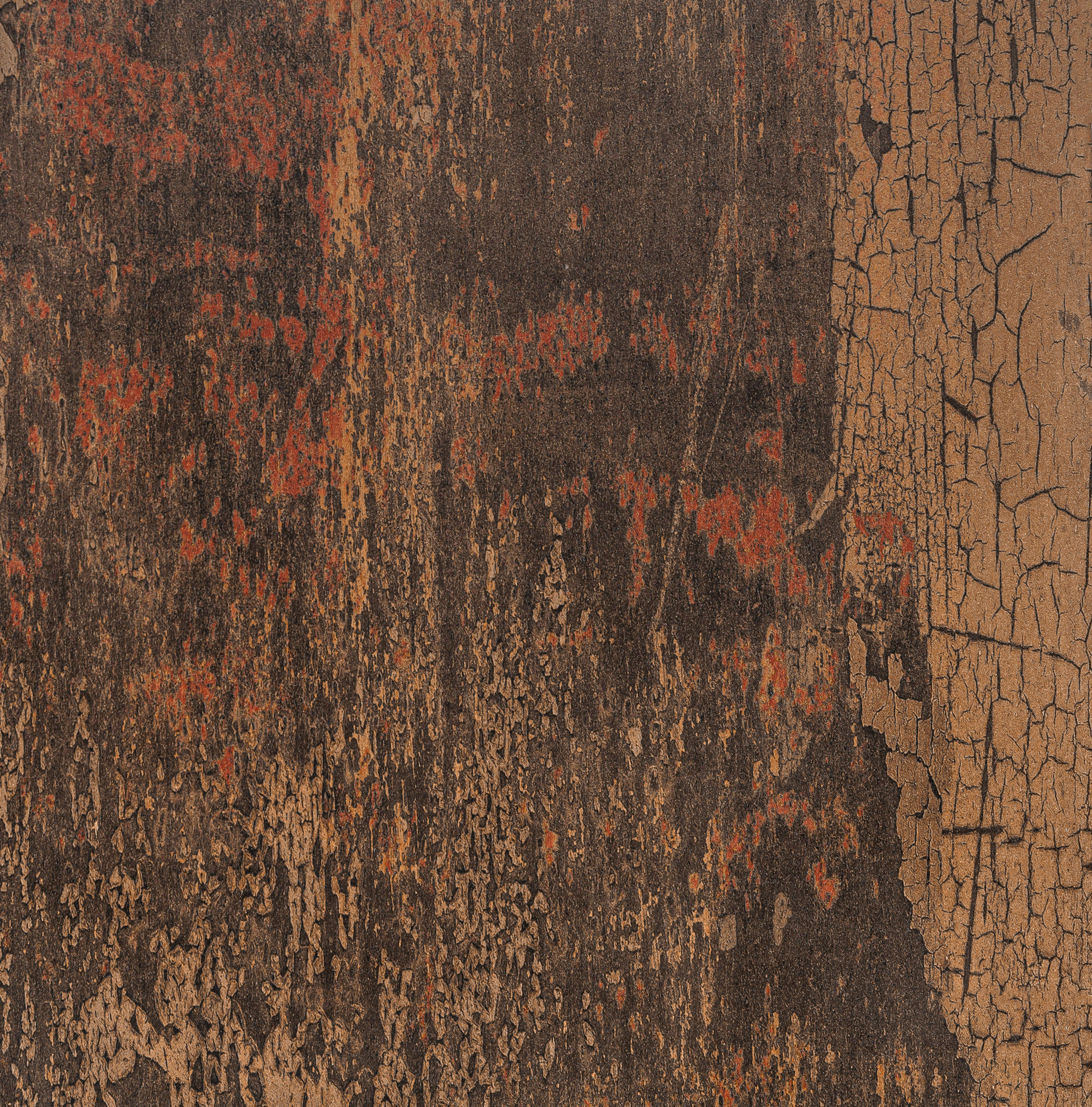 Plateau compact Corten finition rouille industrielle pour mobilier extérieur CHR