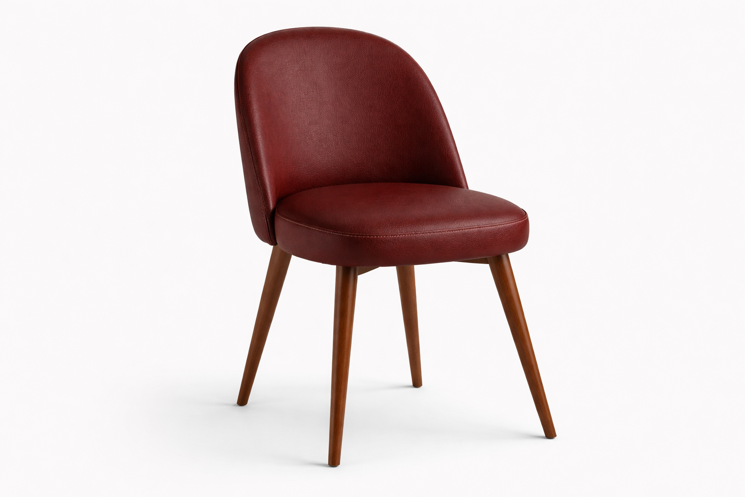 Chaise Valencia pied Hêtre teinté Noyer