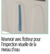 Miniature : Rafraîchisseur d’air Brezza 80 compact sur roulettes pour terrasses de restaurants ou événements extérieurs