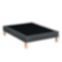 Sommier professionnel 13 cm à lattes passives 80x190 pour collectivités et résidences