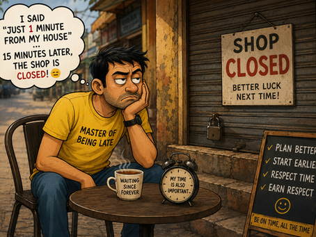 "Sorry, I am late!!” - The Habit That Slowly Destroys Respect, Relationships and Opportunities