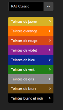 1- RAL Classic Couleur