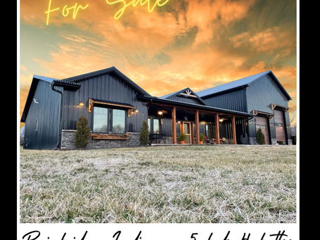 Indiana Barndominium For Sale, Home By @LandClanAdventures