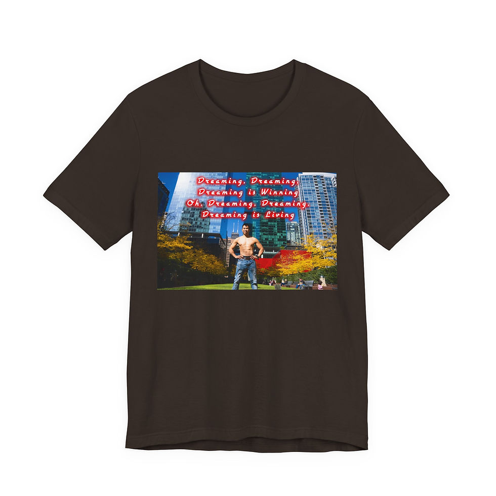 Thumbnail: Dreaming is Winning (Dreaming) T-Shirt | Unisex Jersey Short Sleeve Tee