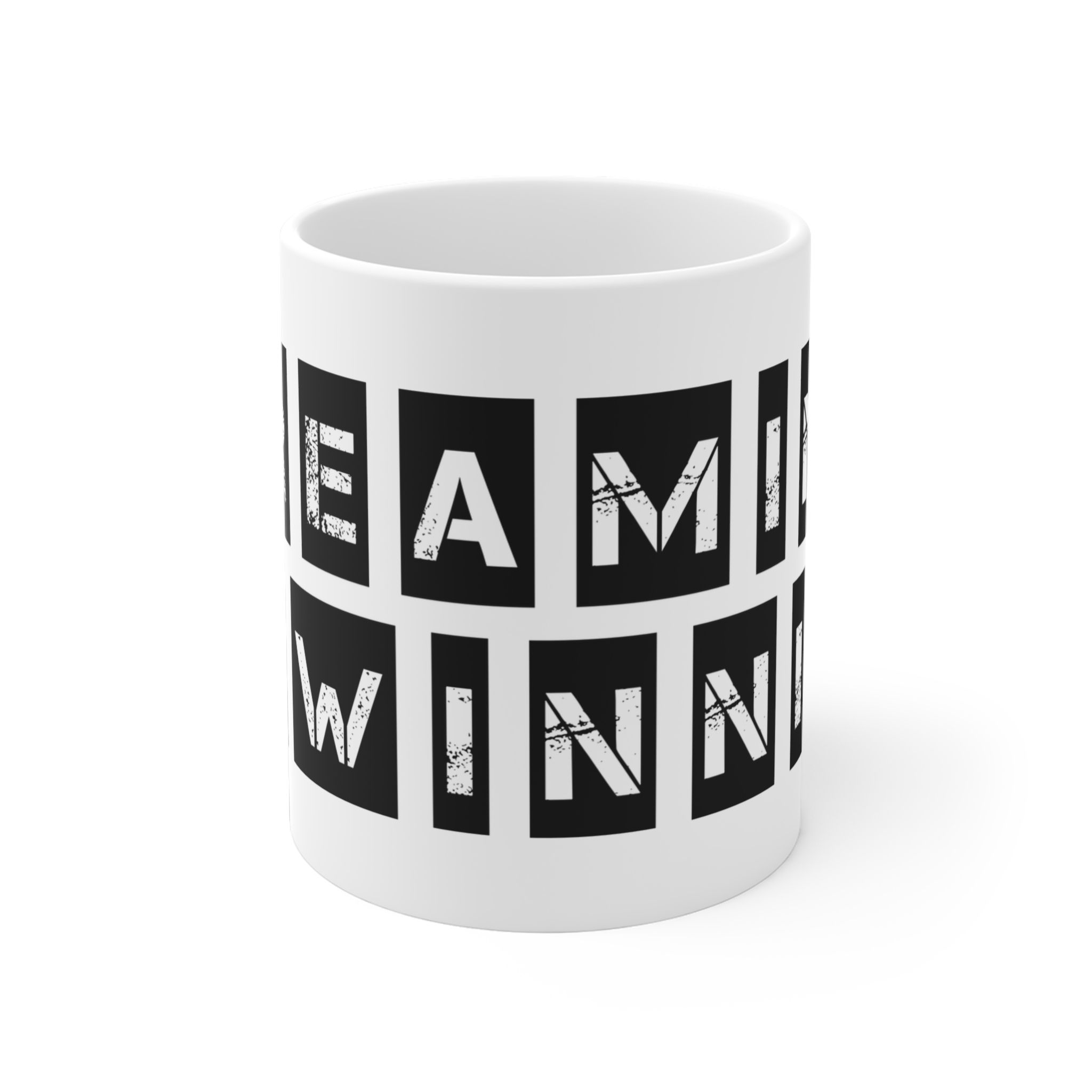 Dreaming Is Winning (Logo) Mug | Motivational Typography Ceramic Mug