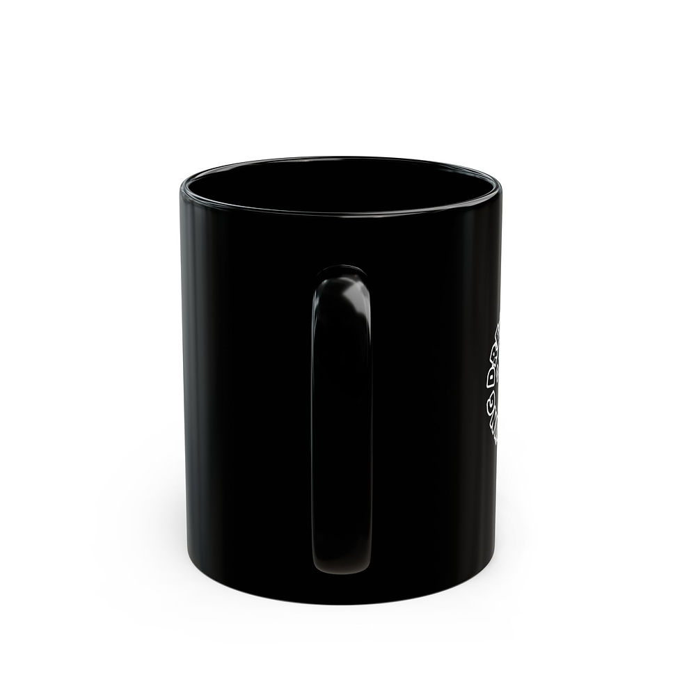 Thumbnail: Singing Frog + Dreaming is Winning [Logo] Mug | Black Mug (11oz, 15oz)