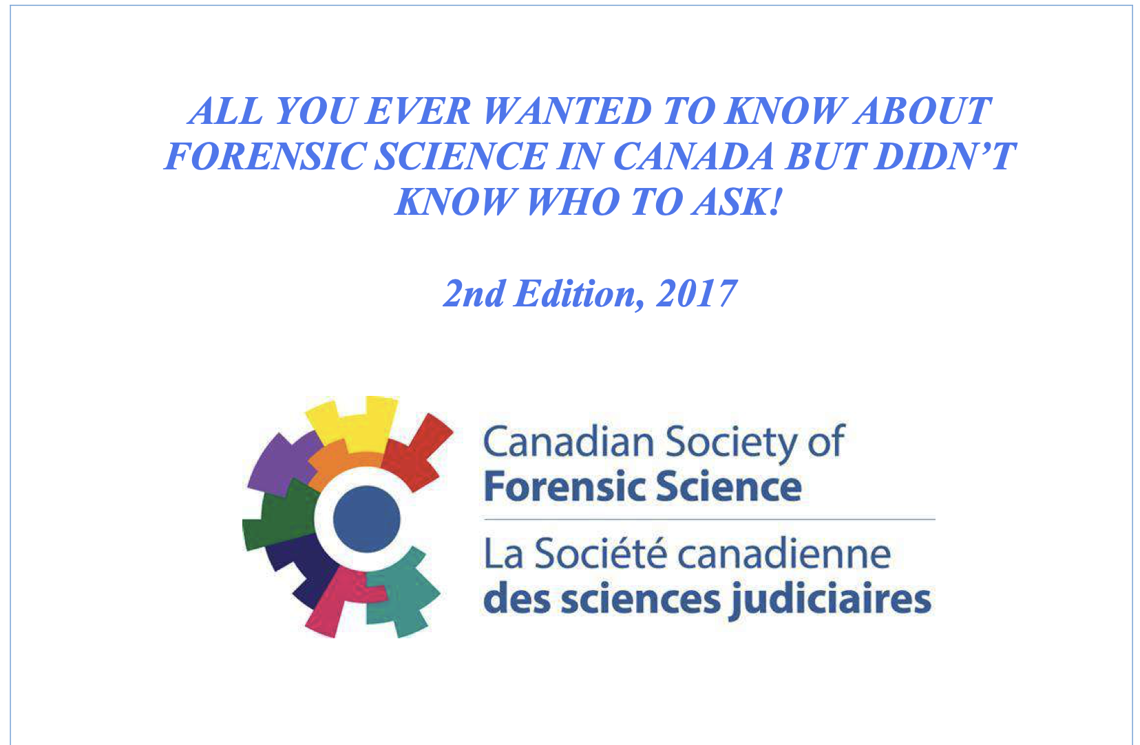 Forensics: All You Ever Wanted to Know... content media