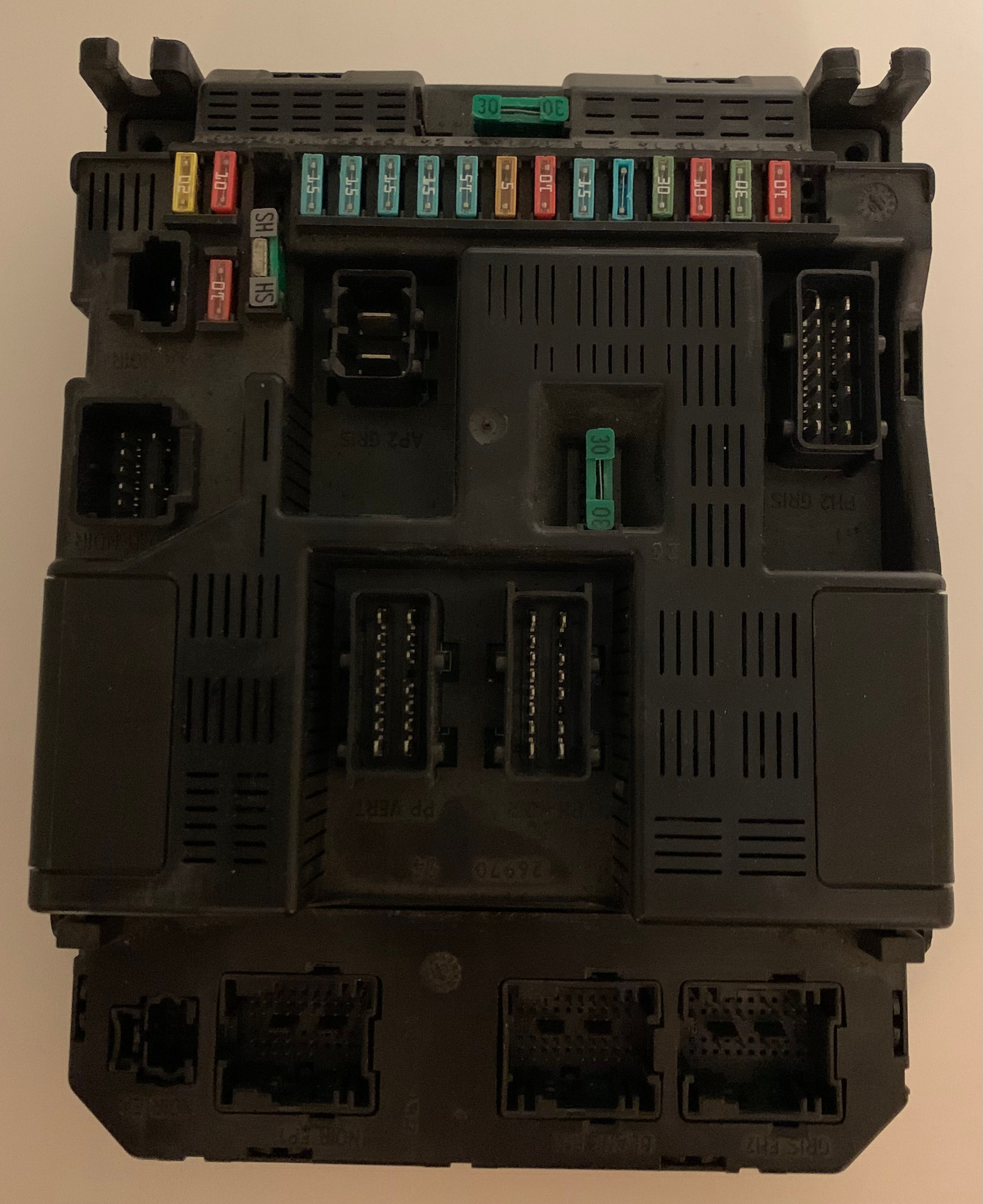 BSI, PEUGEOT, CITROEN, 9636760580, 9644098180, VALEO