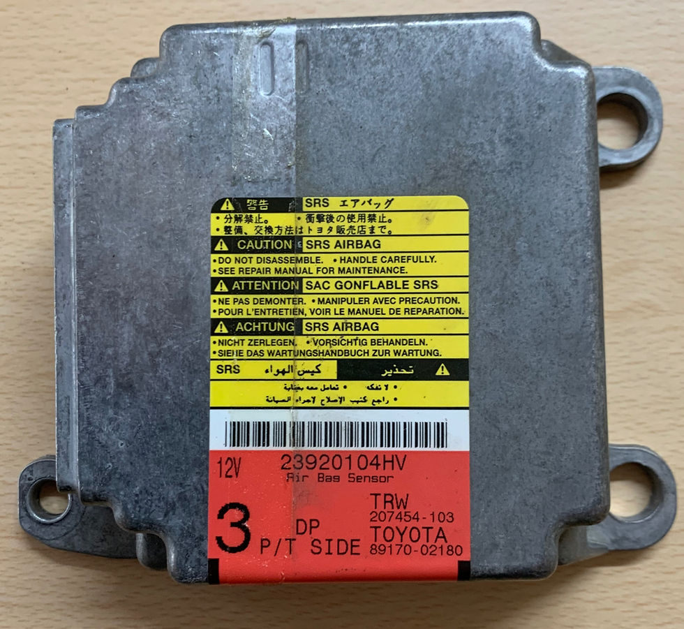 CALCULATEUR AIRBAG TOYOTA, 89170 - 02180, 207454-103