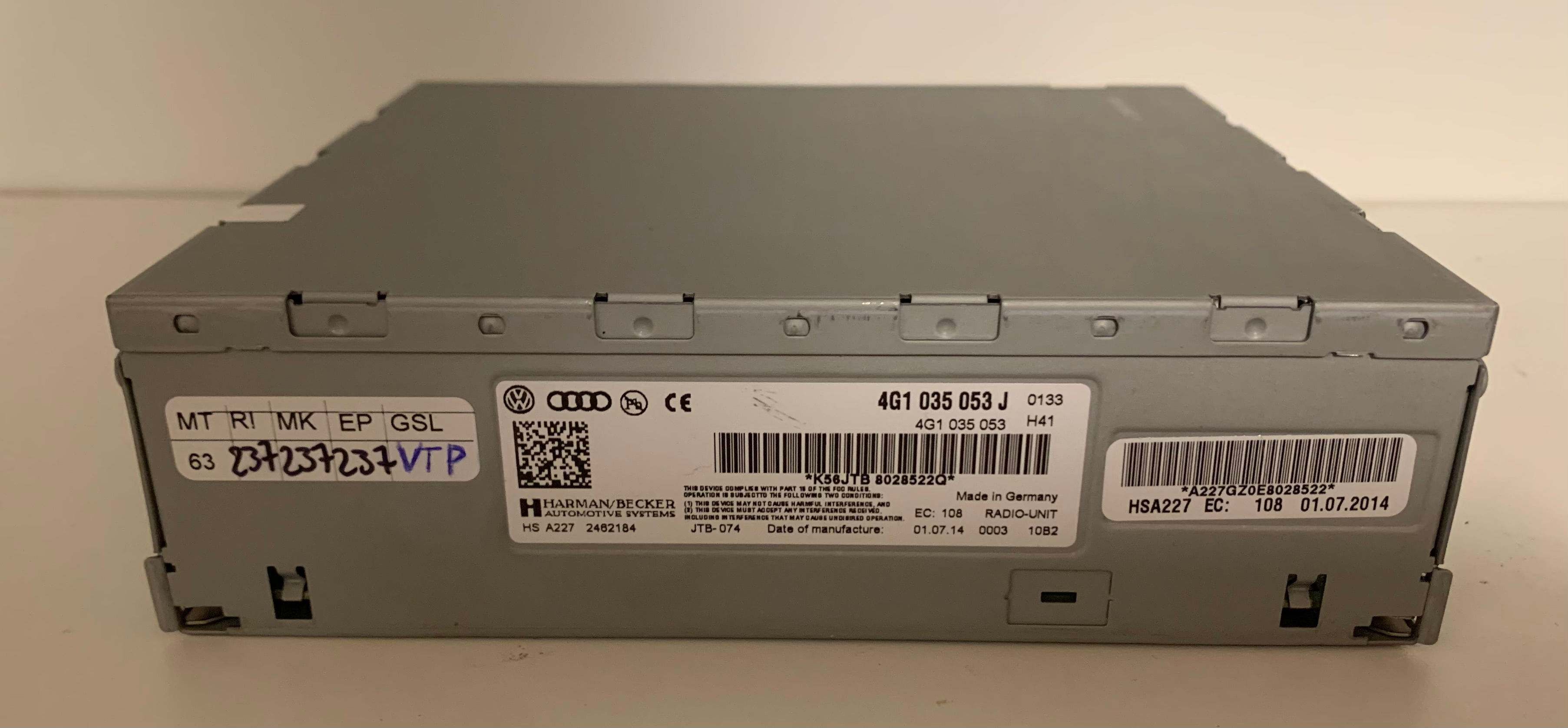 MODULE GPS, RADIO, VW, AUDI, 4G1035053J, 4G1035053