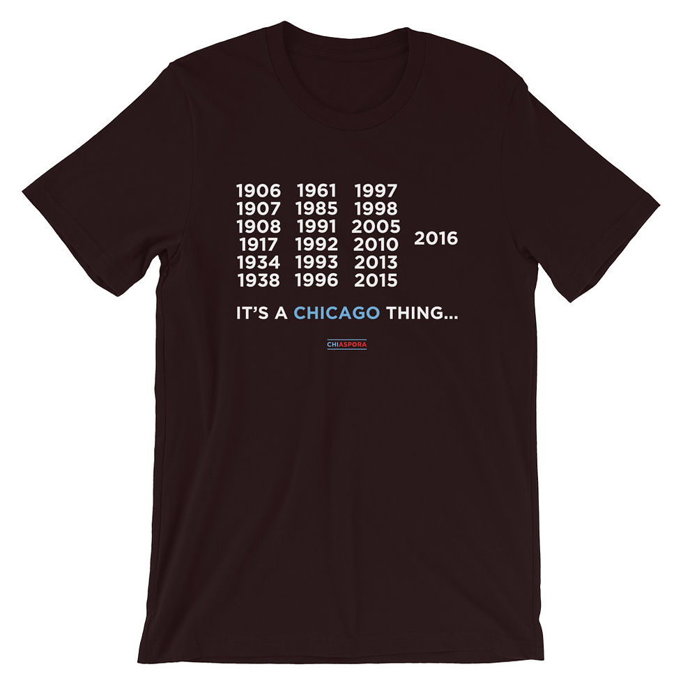 Thumbnail: CHIASPORA "It's A Chicago Thing: Championship Years" T-Shirt 
