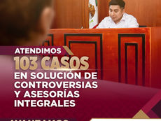 100 Días | Avances en mediación y solución de conflictos